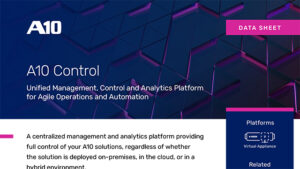 A10 Control DataSheet Thumbnail